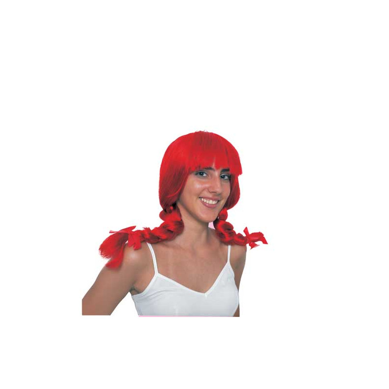 pippie wig red