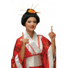 Geisha Theatrical Wig - Authentic Japanese Elegance - Ideal for Parties & Events