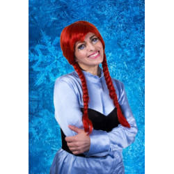 Anna red wig frozen