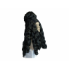 Amy Winehouse Black Long Wig