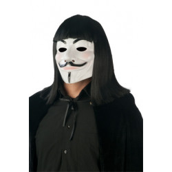 Anonymous Black Cosplay Wig