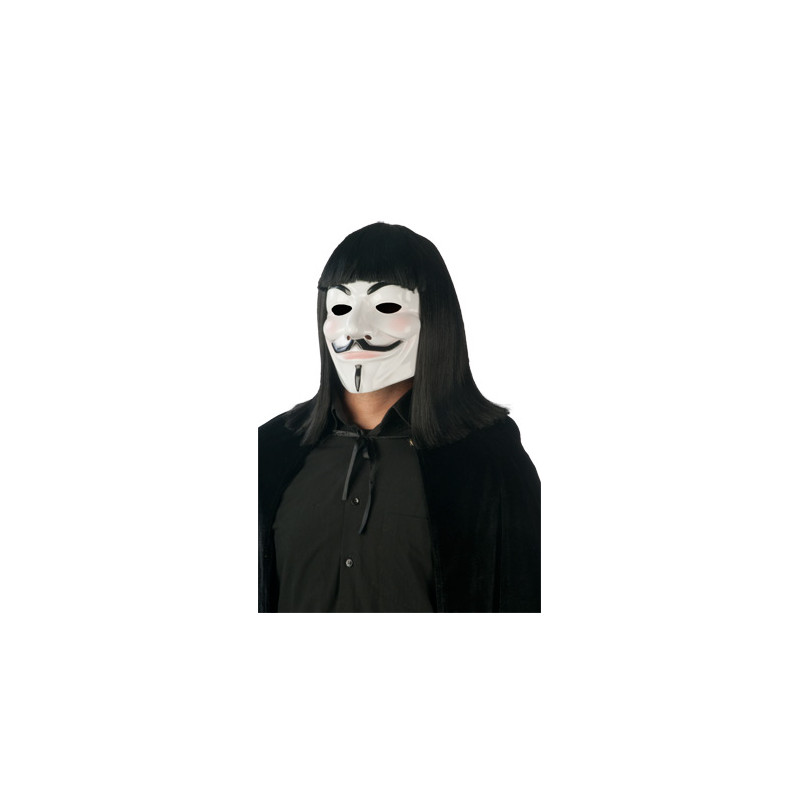Anonymous Black Cosplay Wig