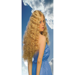 Alice in Wonderland Blonde Wavy Extra Long Wig