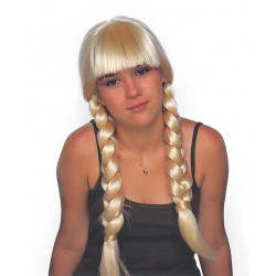 Villager Blonde Wig with braids